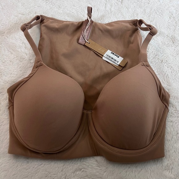 SKIMS Other - SKIMS Women's Fits Everybody Full Coverage Back Smoother Bra Sienna Size 32D NEW